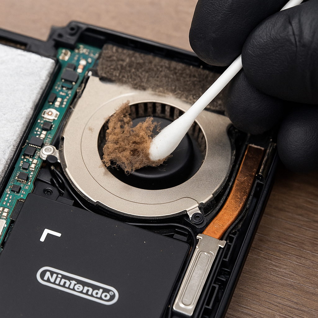 【Switchが異常に熱い…!?】原因は内部のほこり詰まりかも！修理で快適プレイ復活【スマートクール浦和美園店】