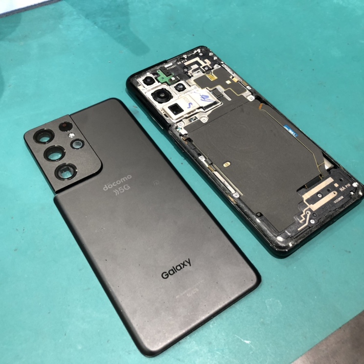 🔋【Galaxy S21 Ultra】バッテリー交換修理なら即日対応OK！📱
