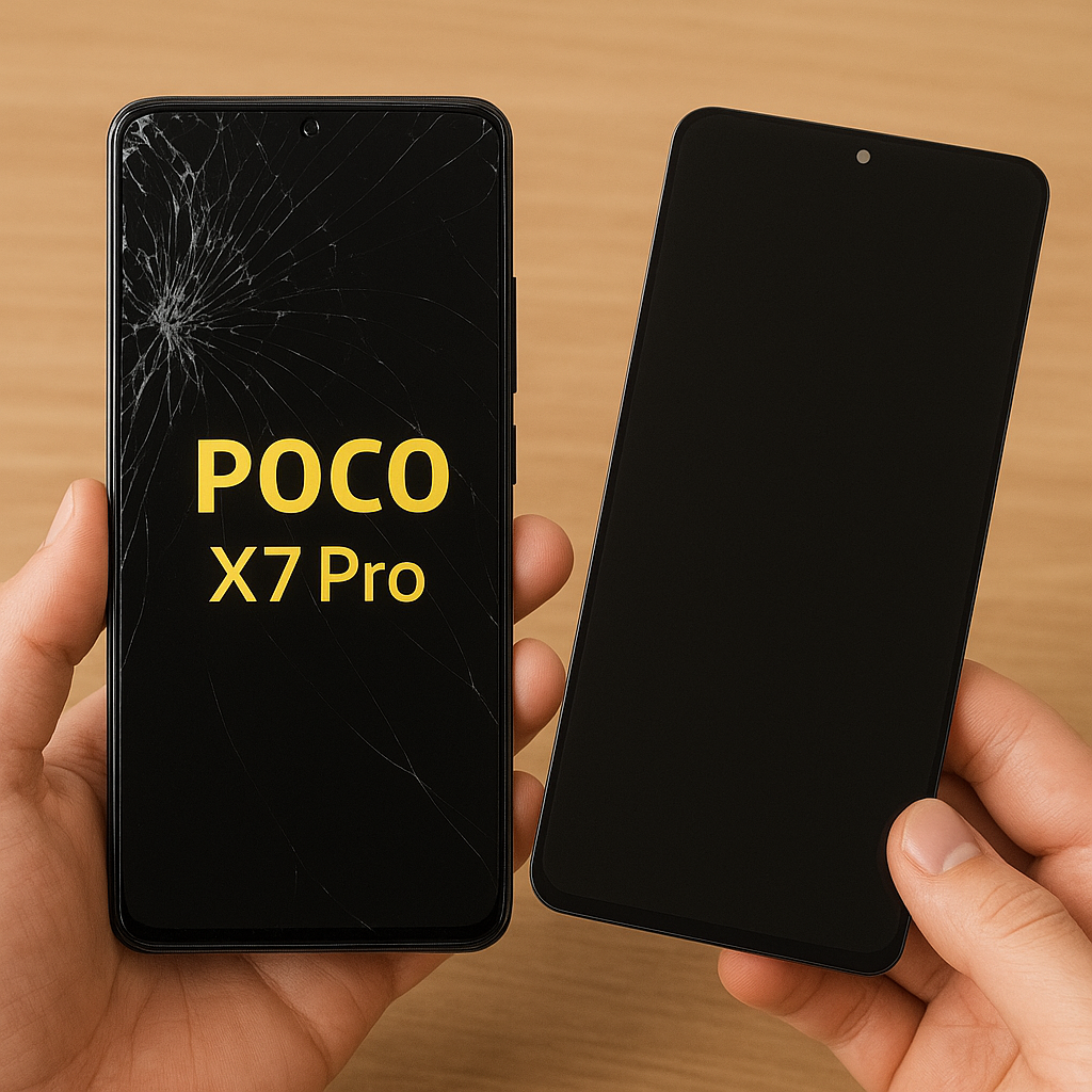 【Xiaomi POCO X7 Pro】画面割れ・液晶不良も即日修理できます！