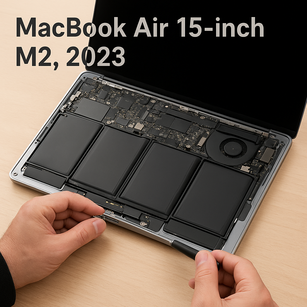 📱 MacBook Air 15-inch（M2, 2023）バッテリー交換修理