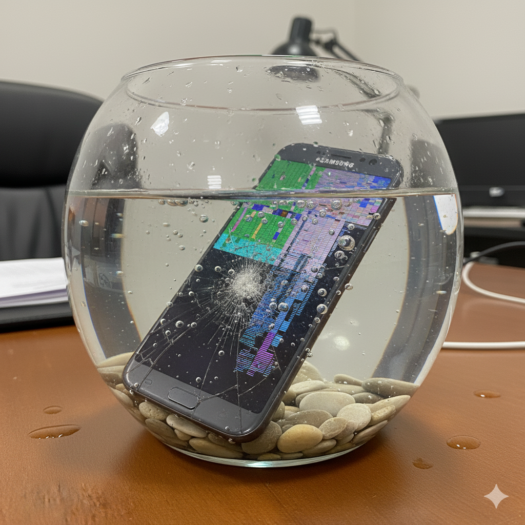 【Androidスマホが水没したら】浦和美園でデータそのまま修理できます!