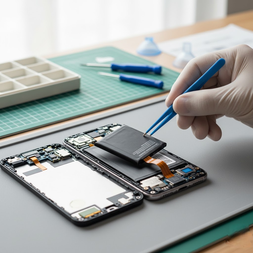 【AQUOS sense5G バッテリー交換】電池の減りが早い…そんな時は即日修理OK!