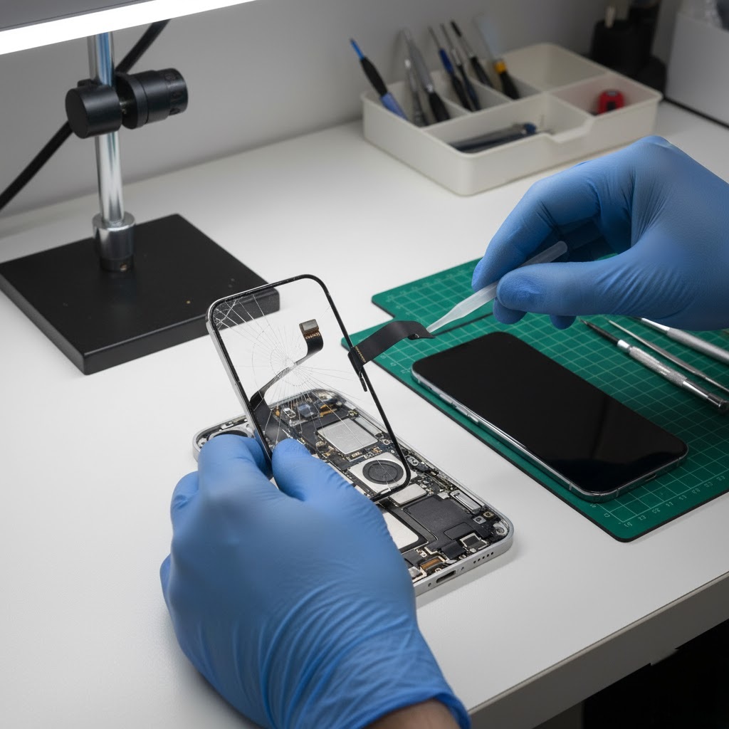 【iPhone15 画面交換】浦和美園で即日対応！データそのままで修理可能！