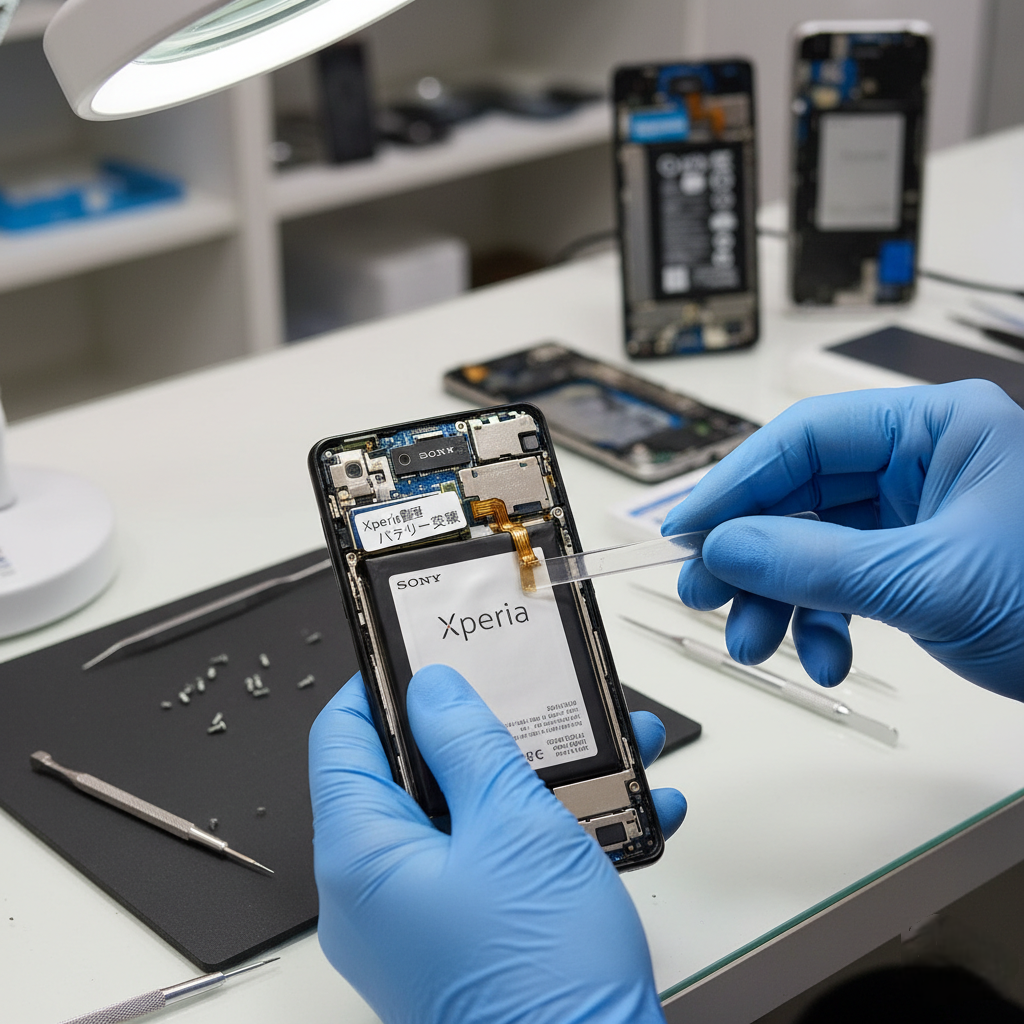 🔋【Xperiaシリーズ】バッテリー交換はスマートクール浦和美園店へ！