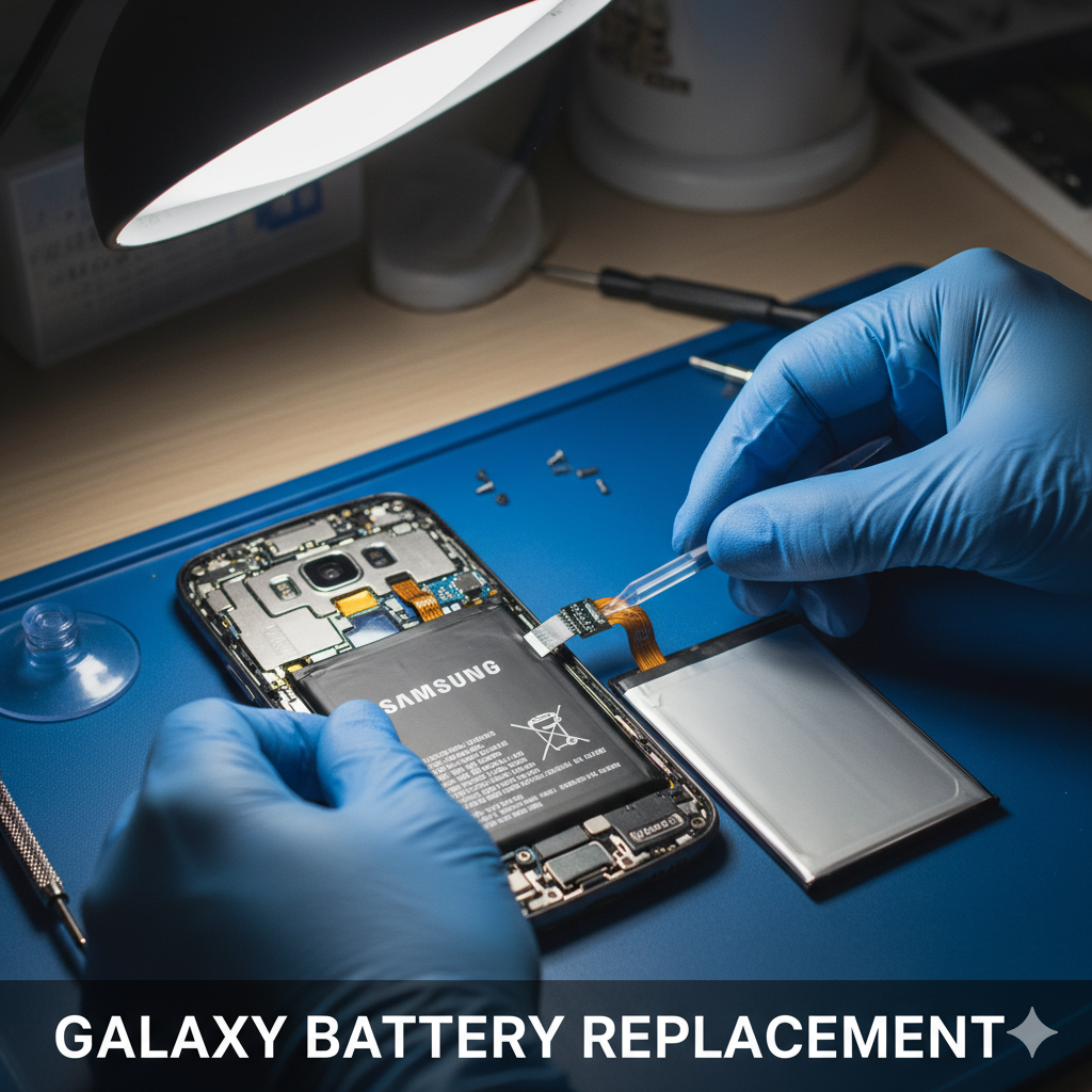 🔋 Galaxyのバッテリー交換はお早めに！データそのまま・即日対応できます【浦和美園】