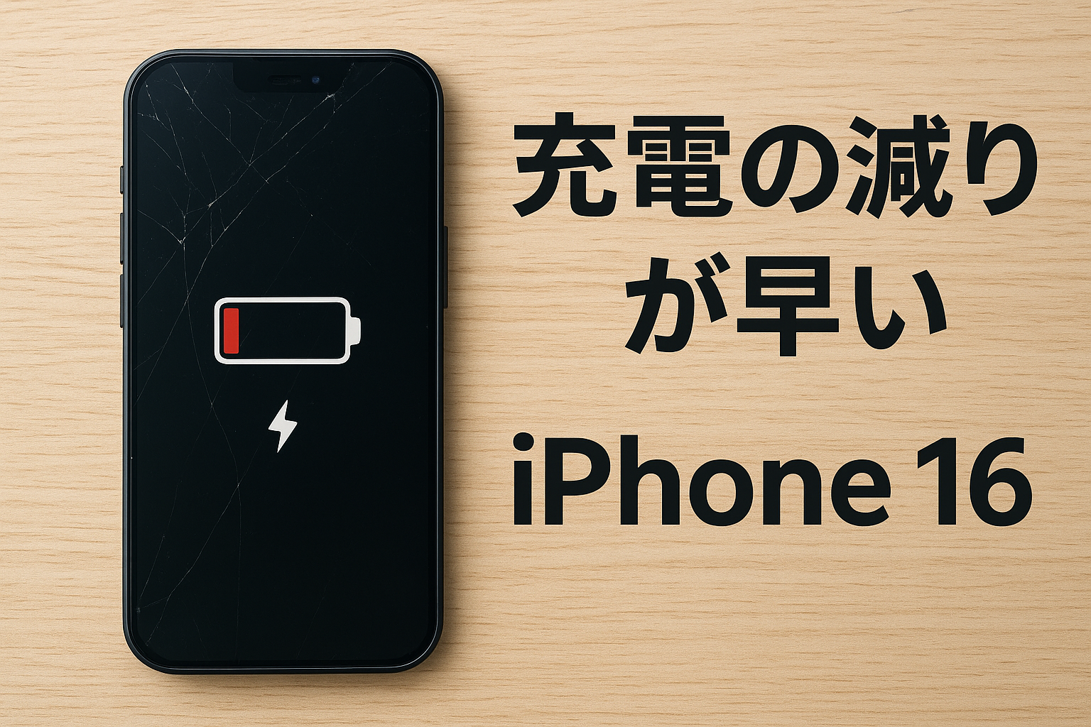 iPhone16シリーズのバッテリー交換が増えています！【データそのまま・即日対応】