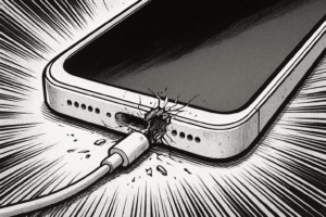 iPhone14　充電口交換修理　iPhone修理　浦和美園　東川口