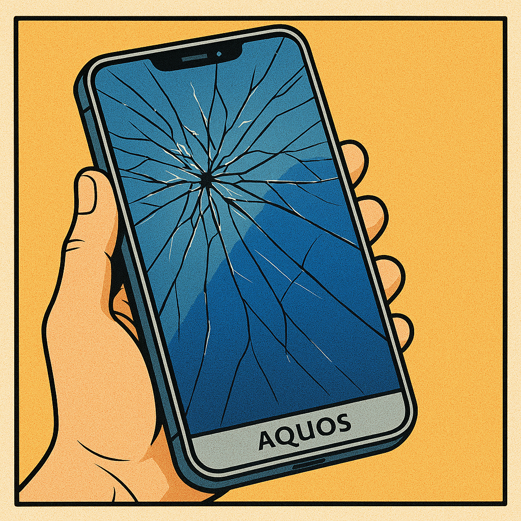 AQUOS 画面割れ・表示不良でお困りの方へ｜浦和美園で画面交換をご検討の方に向けた詳しい案内