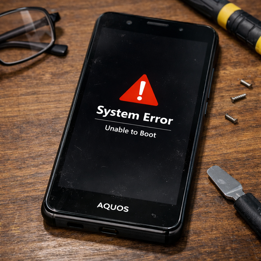 AQUOSが起動しない…電源が入らない症状は要注意｜放置でデータ消失のリスクも