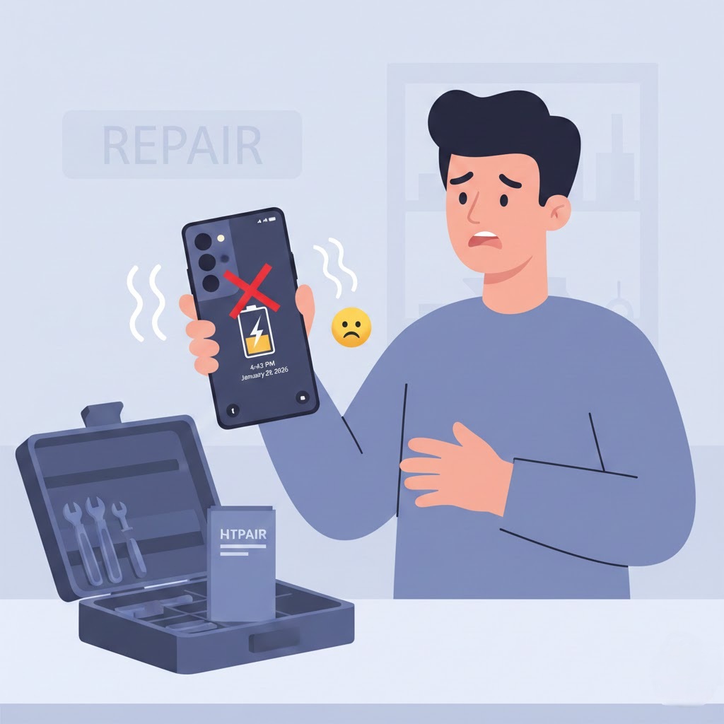 Galaxy S23 バッテリー交換｜減りが早い・突然電源が落ちる症状は要注意