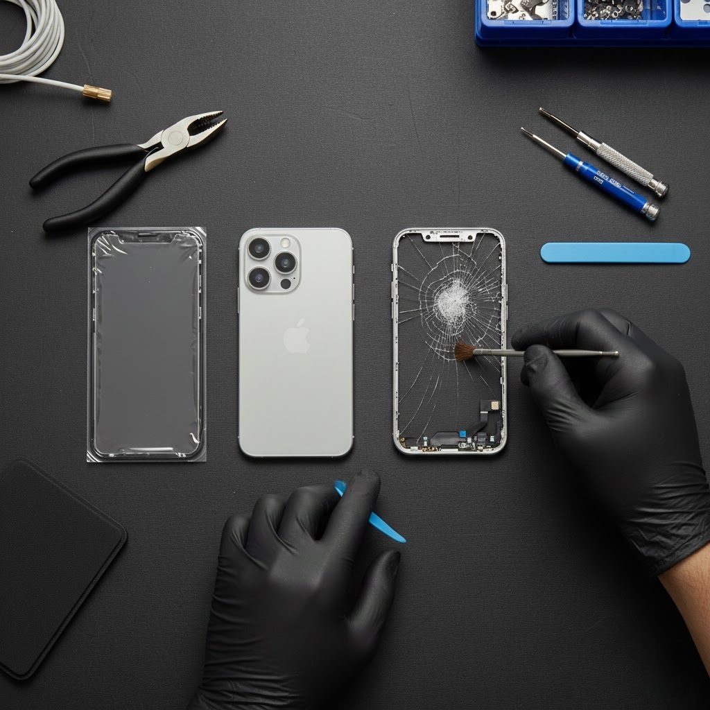 iPhone13 Pro 画面割れを放置すると危険？修理を検討すべき症状と注意点