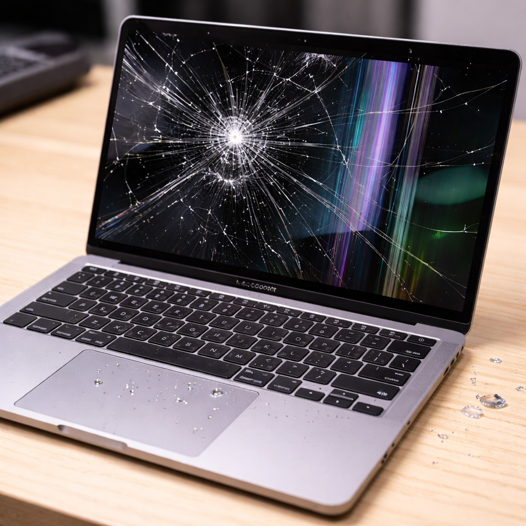 MacBookの画面割れは修理できる？液晶破損の原因と対処方法｜浦和美園の修理店