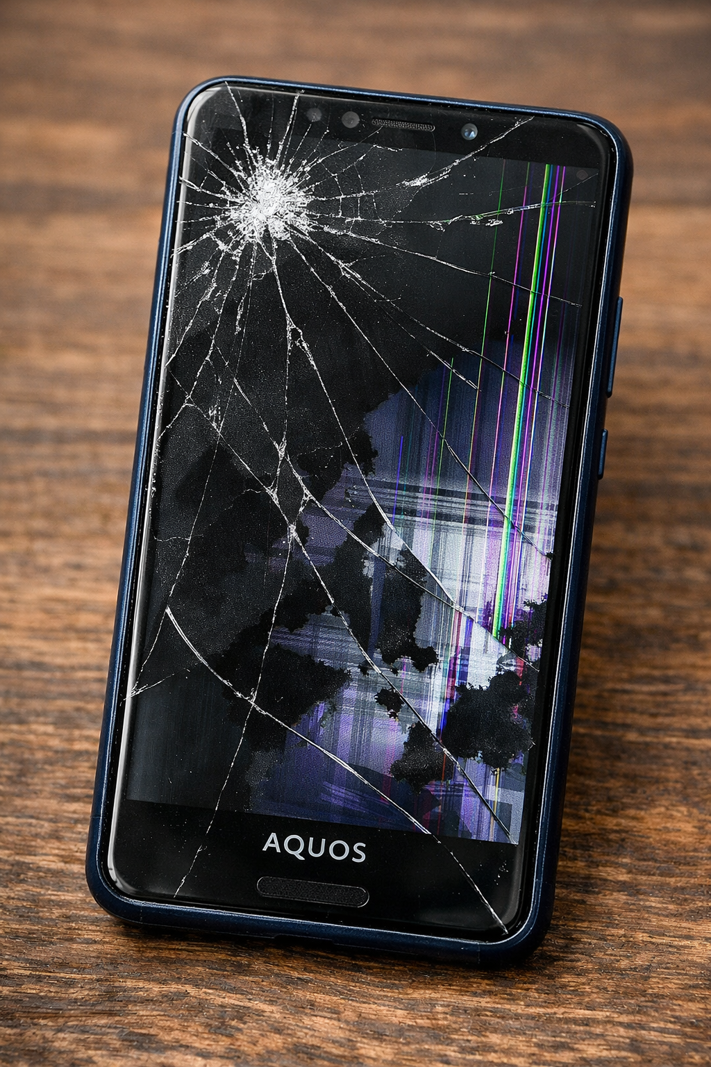 AQUOS 画面割れ修理は浦和美園で即日対応 データそのまま修理可能